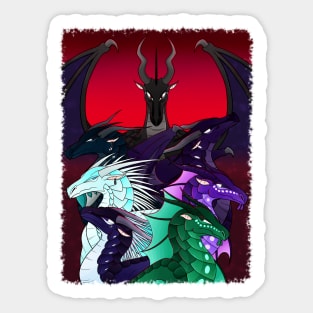 Darkstalker Legends Main Cast Sticker